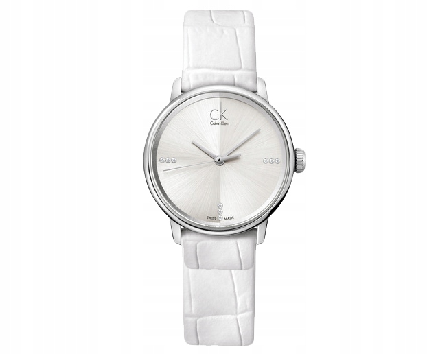 zegarek damski Calvin Klein WHITE BIG K2Y2X1K6