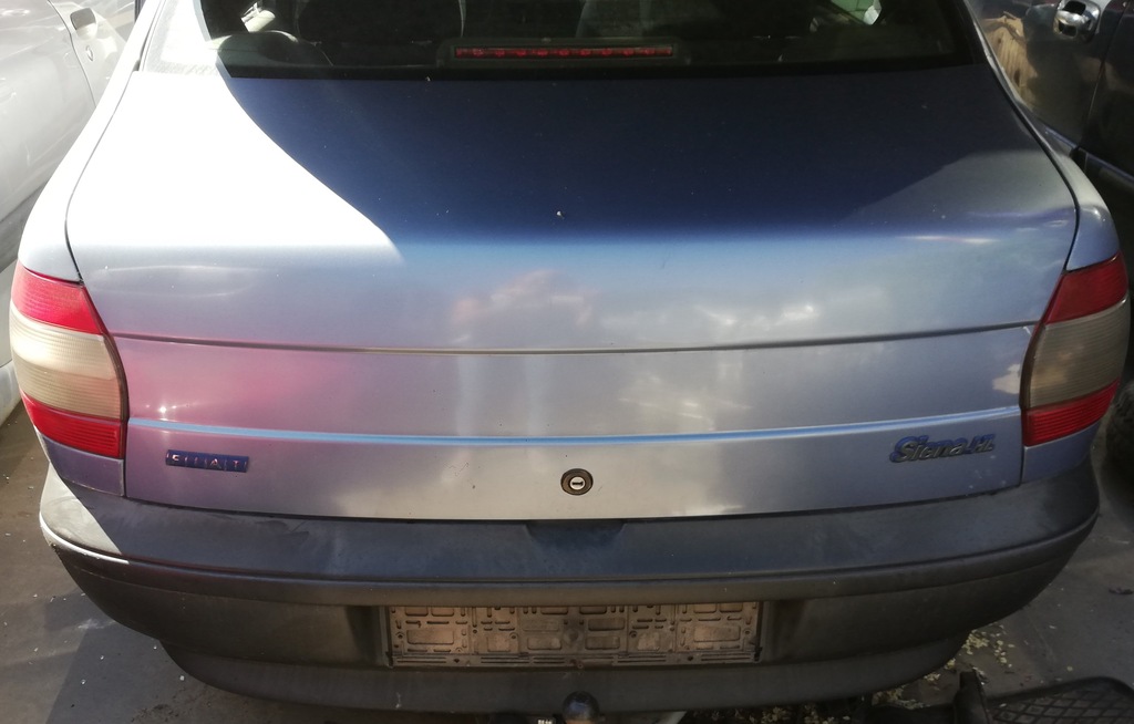 Fiat Siena zderzak tylny tyl 7389605686 oficjalne