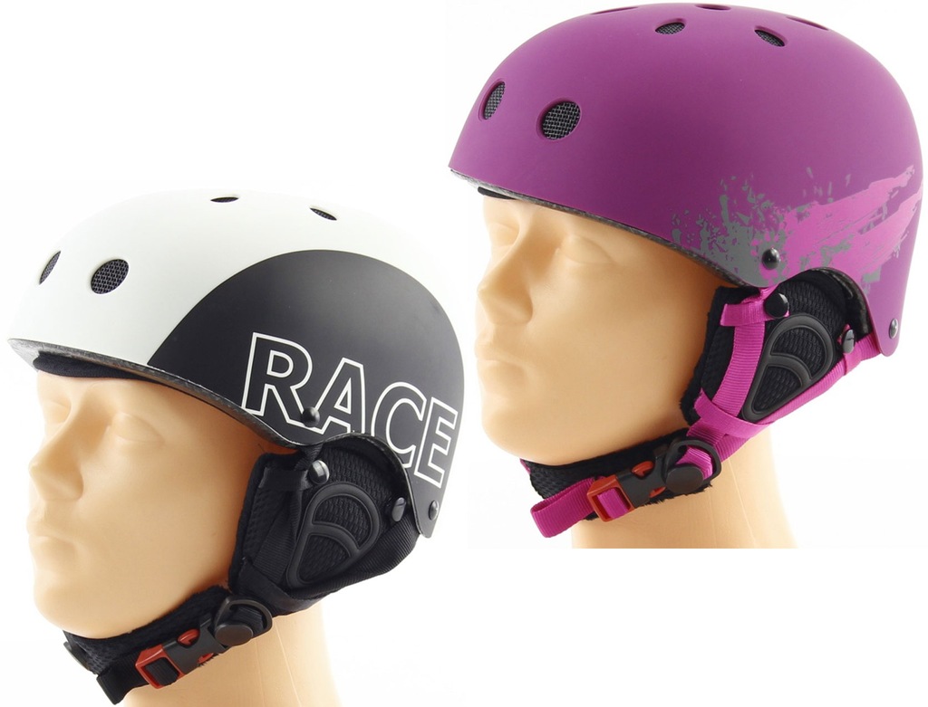 KASK NARTY ŁYŻWY DLA DZIECI dziecięcy XS 48-51 2ko