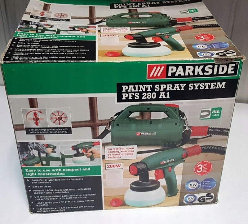 Image of Parkside PFS 280 A1 paint sprayer