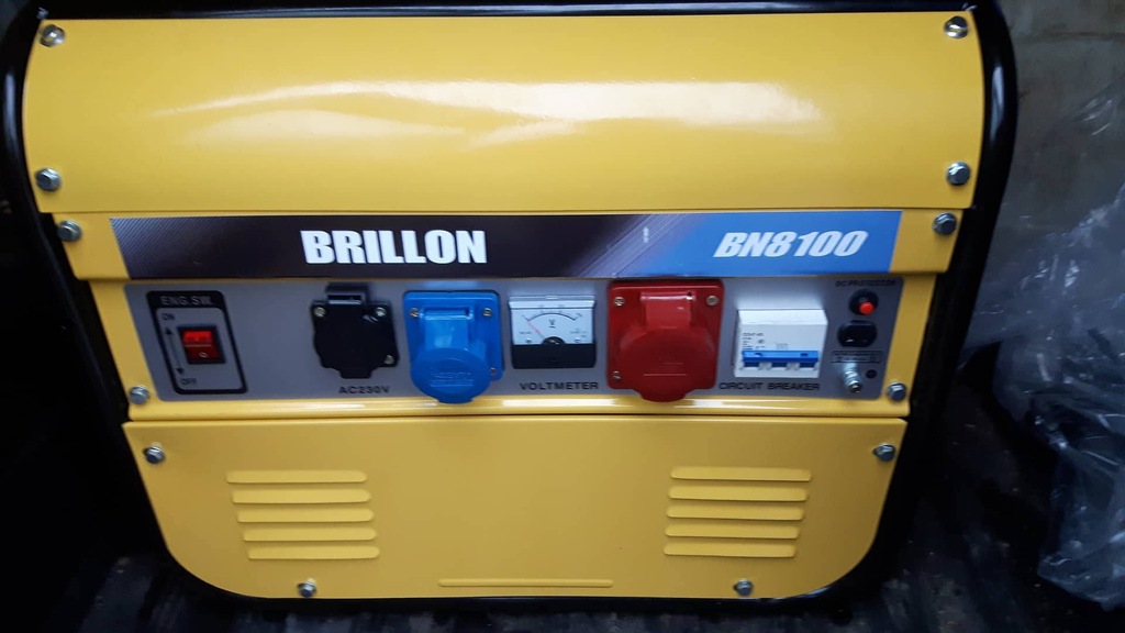 Agregat prądotwórczy Brillon BN 8100 7,1 kW