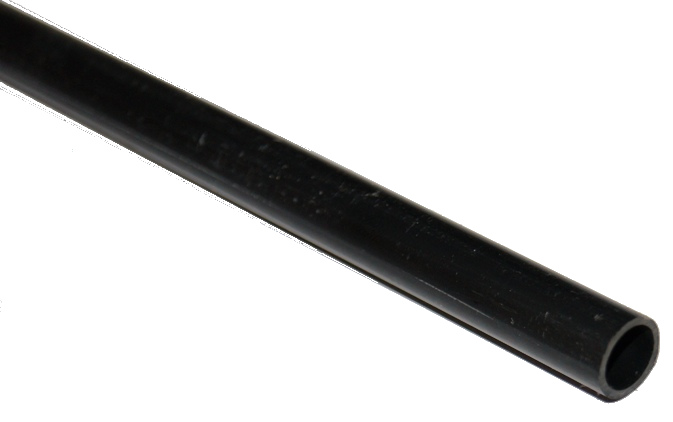 Rurka PCV 10mm 1metr czarna