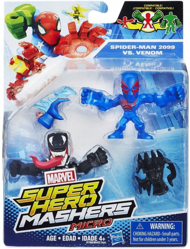 MARVEL SUPER HERO MASHERS MICRO 2099 SPIDER VENOM