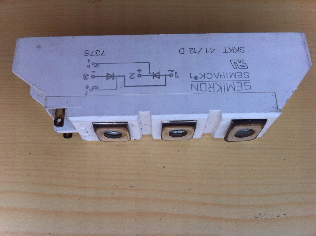 Moduł tyrystorowy SKKT 41/12D Semikron