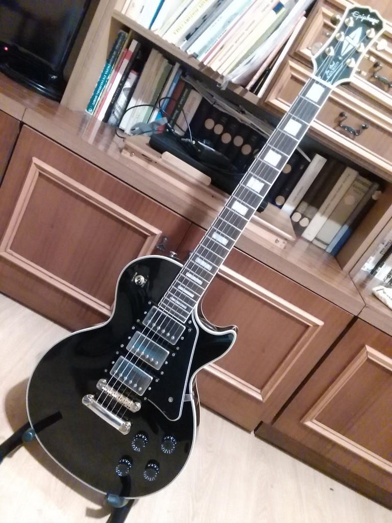 Gitara Epiphone Les Paul Custom Black Beauty Korea