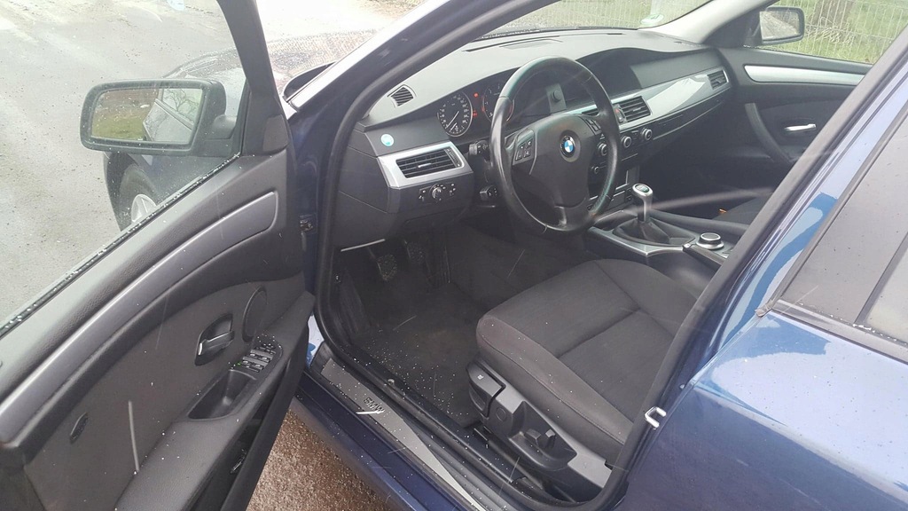 BMW E61 E60 LIFT wnetrze fotele boczki roleta EURO