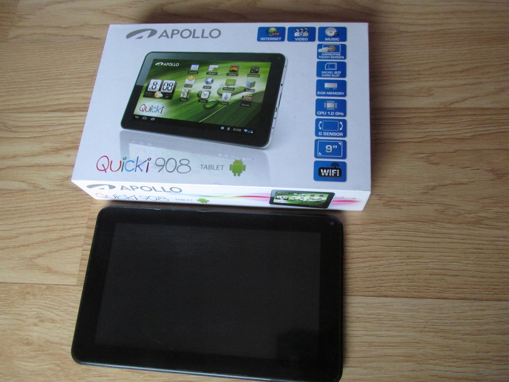 TABLET APOLLO QUICKI 908