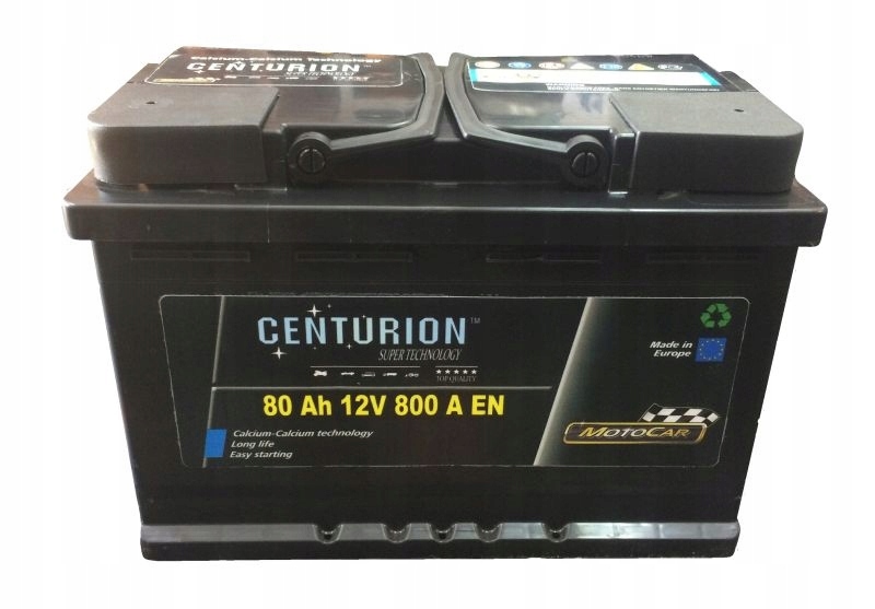 AKUMULATOR CENTURION 12 V 80 Ah 800 A KIELCE