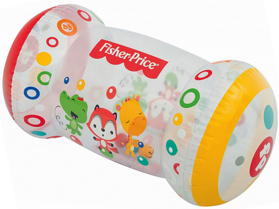 Walec Dmuchany Do Nauki Raczkowania Fisher-Price Walec Wałek do nauki Raczkowania - 7301689063 - oficjalne