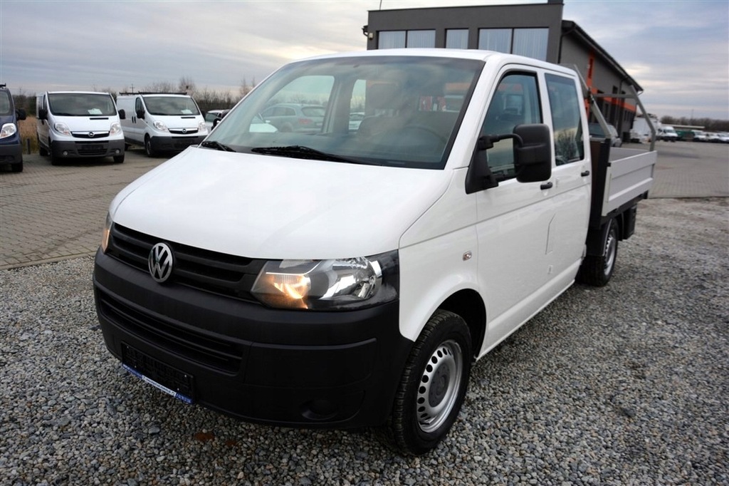 TRANSPORTER T5 2,0TDI DOKA BRYGADÓWKA HDS SKRZYNIA