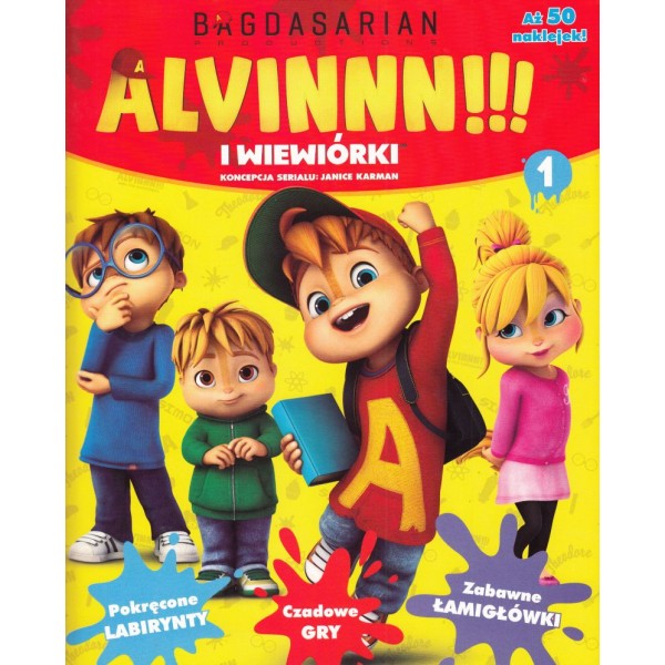 Alvin I Wiewiorki 1 Activity Msz 7112533433 Oficjalne