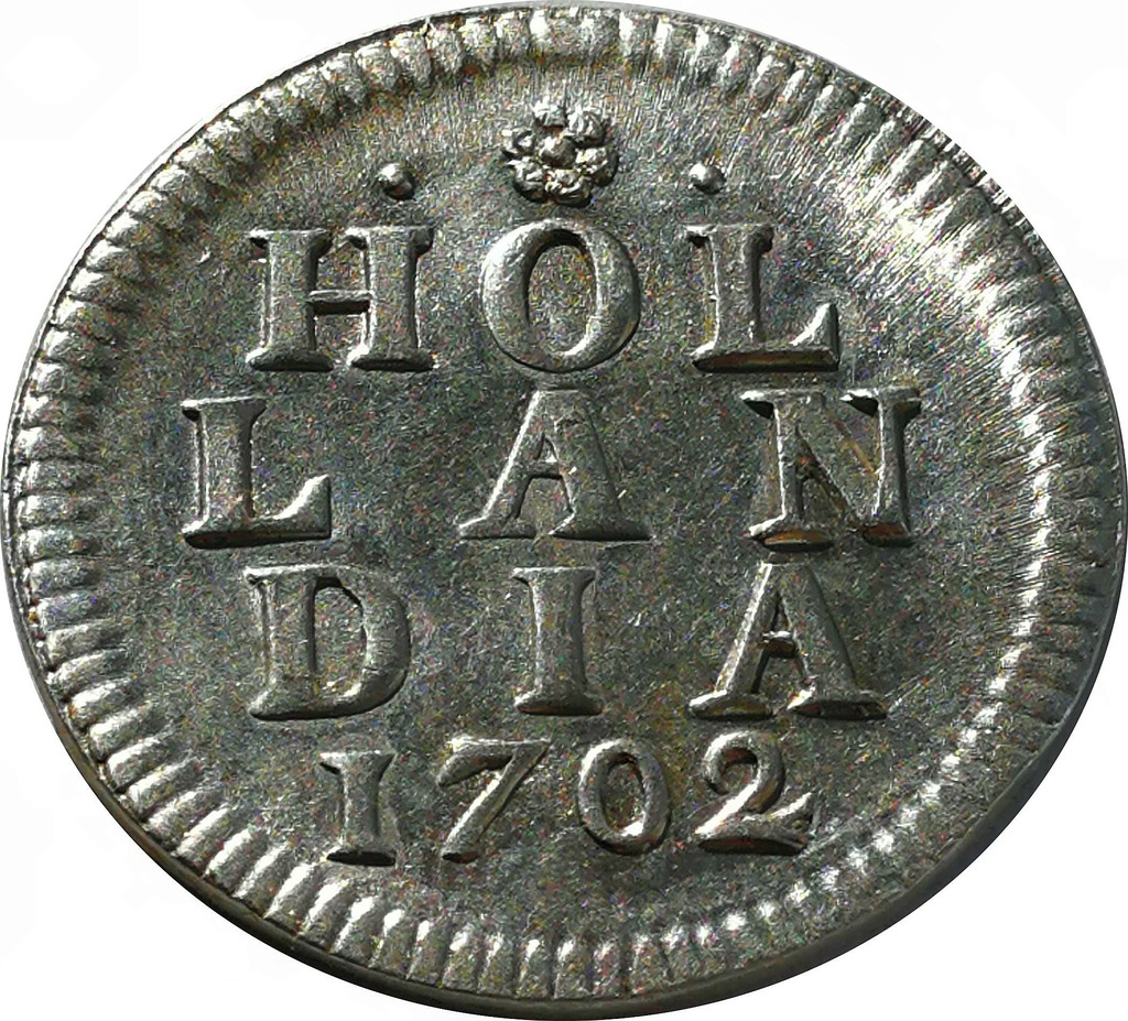 Holandia Grosz w srebrze  1702 stan -I