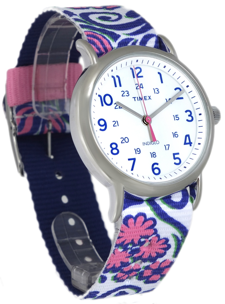 Śliczny Podświetlany Zegarek Timex TW2P90200 3L G