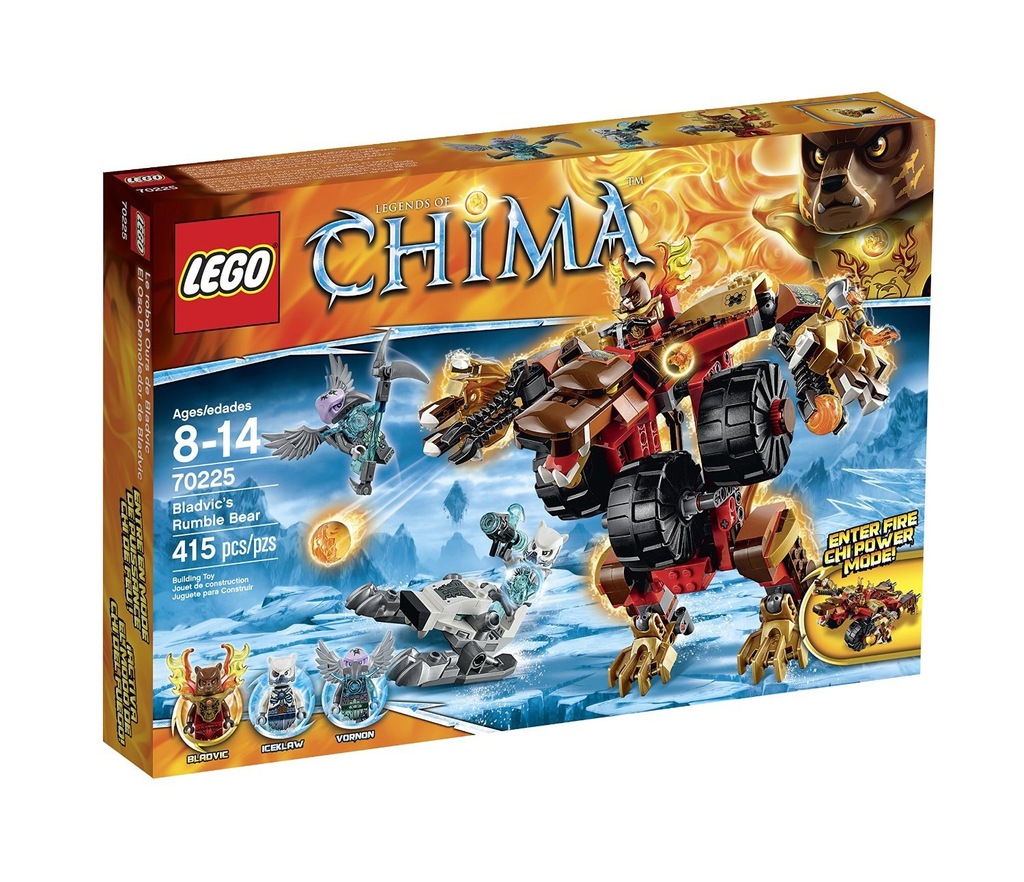 LEGO CHIMA 70225 MACHINA BLADVICA WYS.24H