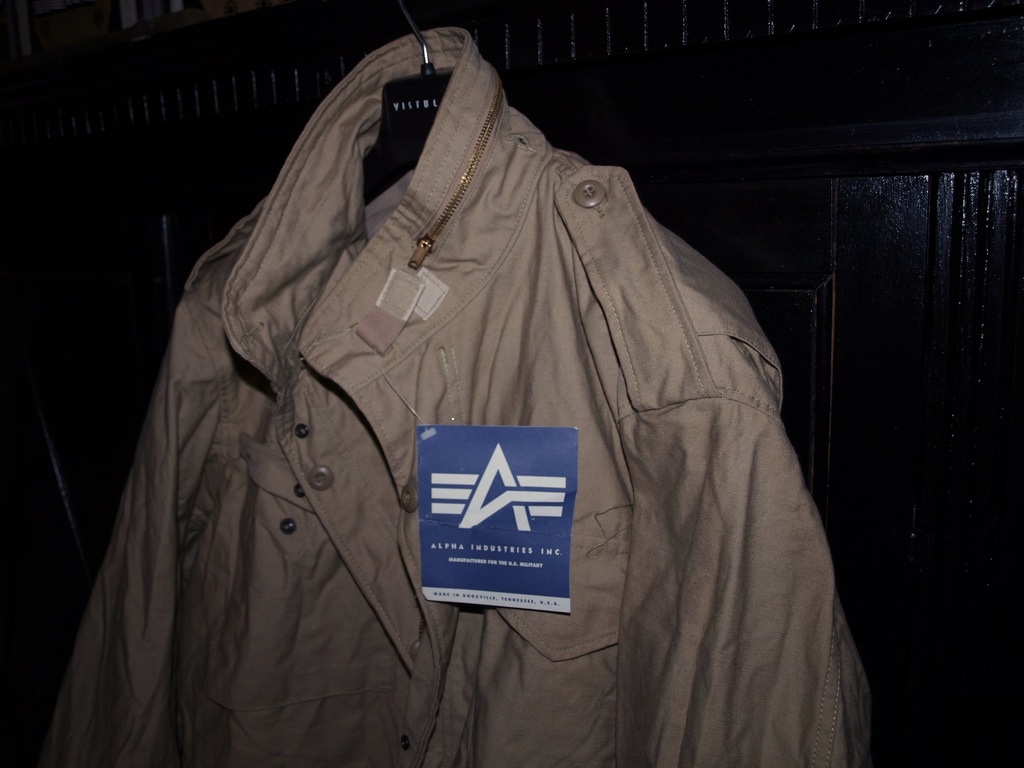 Kurtka Alpha Industries M65, XL, nowa, Made in USA 7495461627