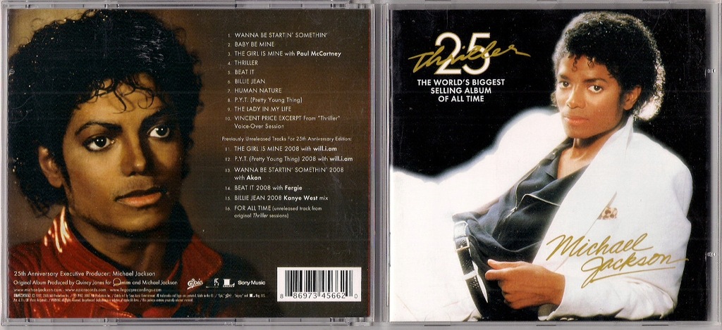 MICHAEL JACKSON - THRILLER 25 [CD]