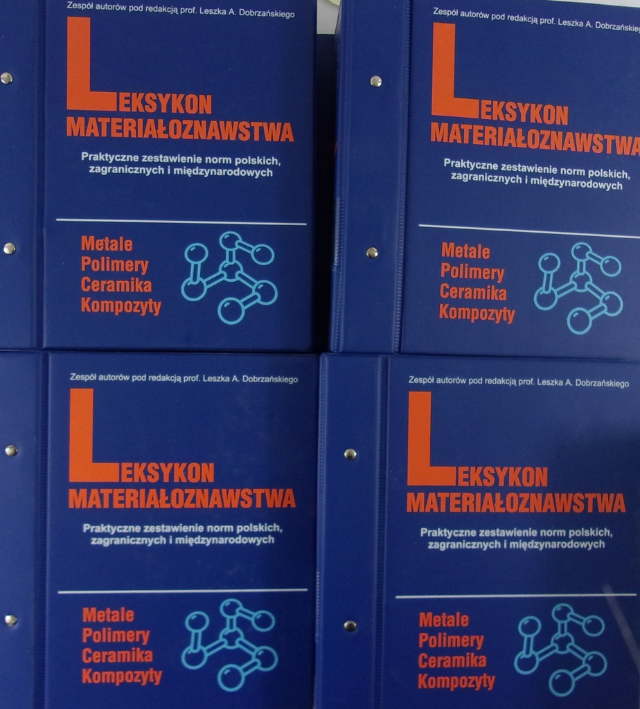 Leksykon materiałoznawstwa tom I-IV