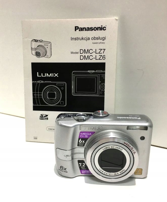 APARAT PANASONIC DMC-LZ6 + INSTRUKCJA