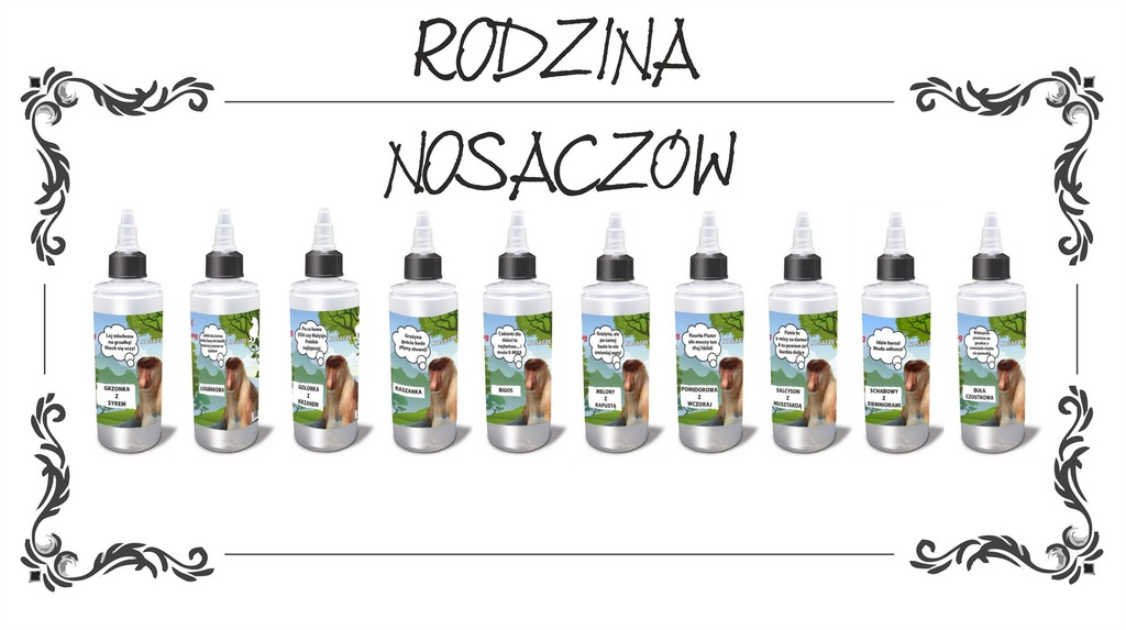 Premix 80ml/0mg. Nosacze Atakuja! Wyjątkowe Mixy!