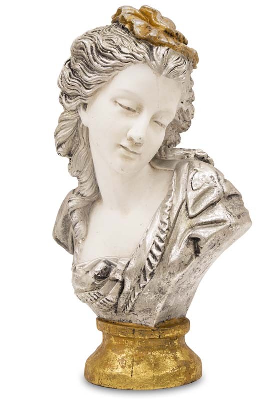 Figura dekoracyjna POPIERSIE DAMA salon gabinet