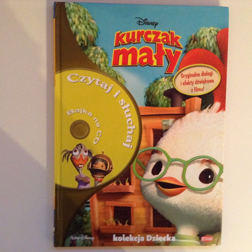 KURCZAK MAŁY - książka + CD- kolekcja Dziecka