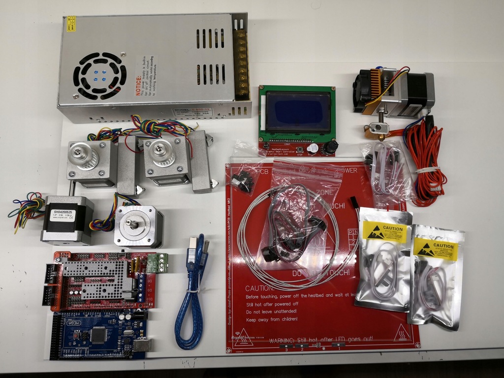 Części budowy drukarki 3D - REPRAP RAMPS HEATBED