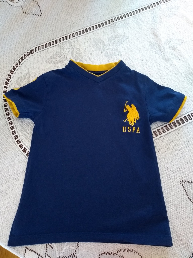 Koszulka USPA Ralph Lauren 4-5lat 104-110cm bdb