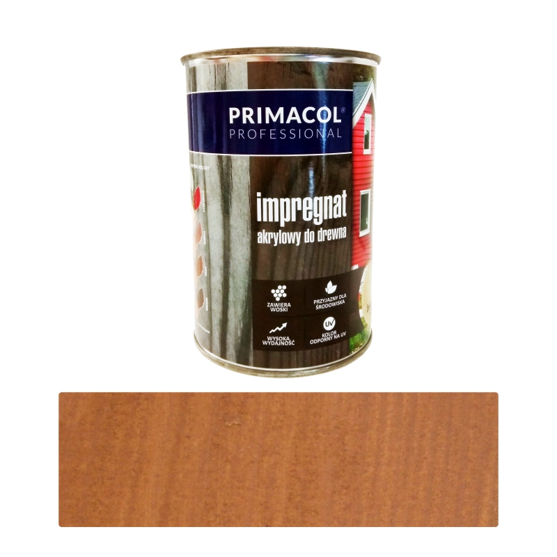 TRWAŁY Impregnat Farba do drewna 1l OLCHA Classic