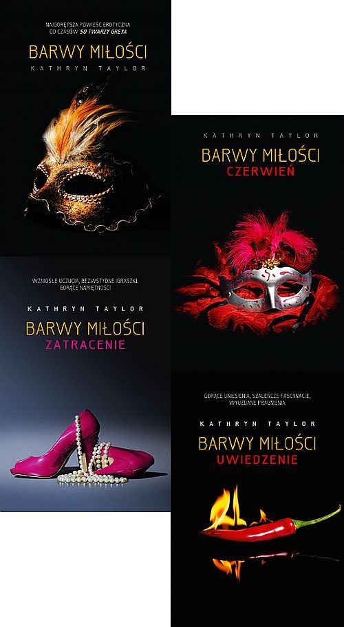TAYLOR - 4x BARWY MIŁOŚCI / Zatracenie Czerwień