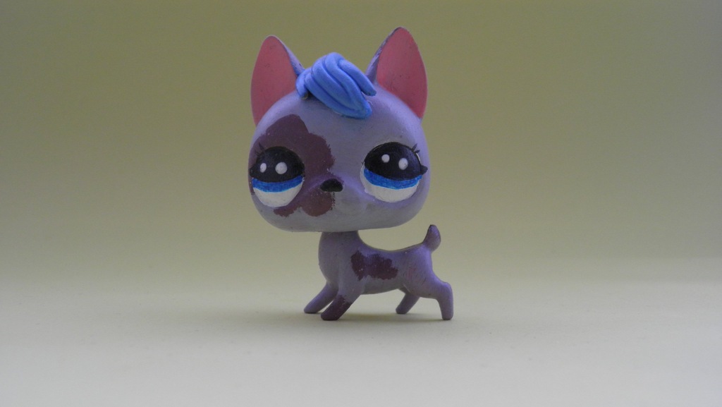 LITTLEST PET SHOP LPS CUSTOM PRZERÓBKA pies piesek - 7413773086 ...