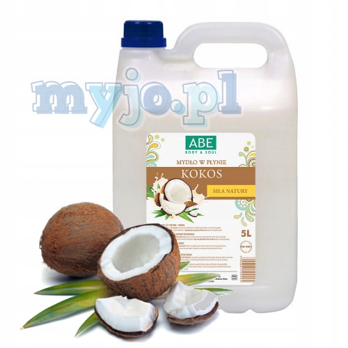 Mydło w płynie zapach KOKOS kokosowe 5L kanister