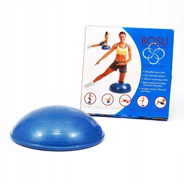 Bosu Balance Trainer 55cm Pi ka Bosu 55cm 7451667061 oficjalne archiwum Allegro