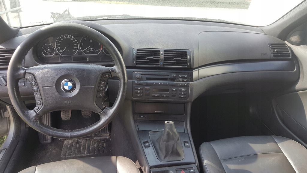 BMW E46 320d 2003r Deska rozdzielcza kokpit CZĘŚCI