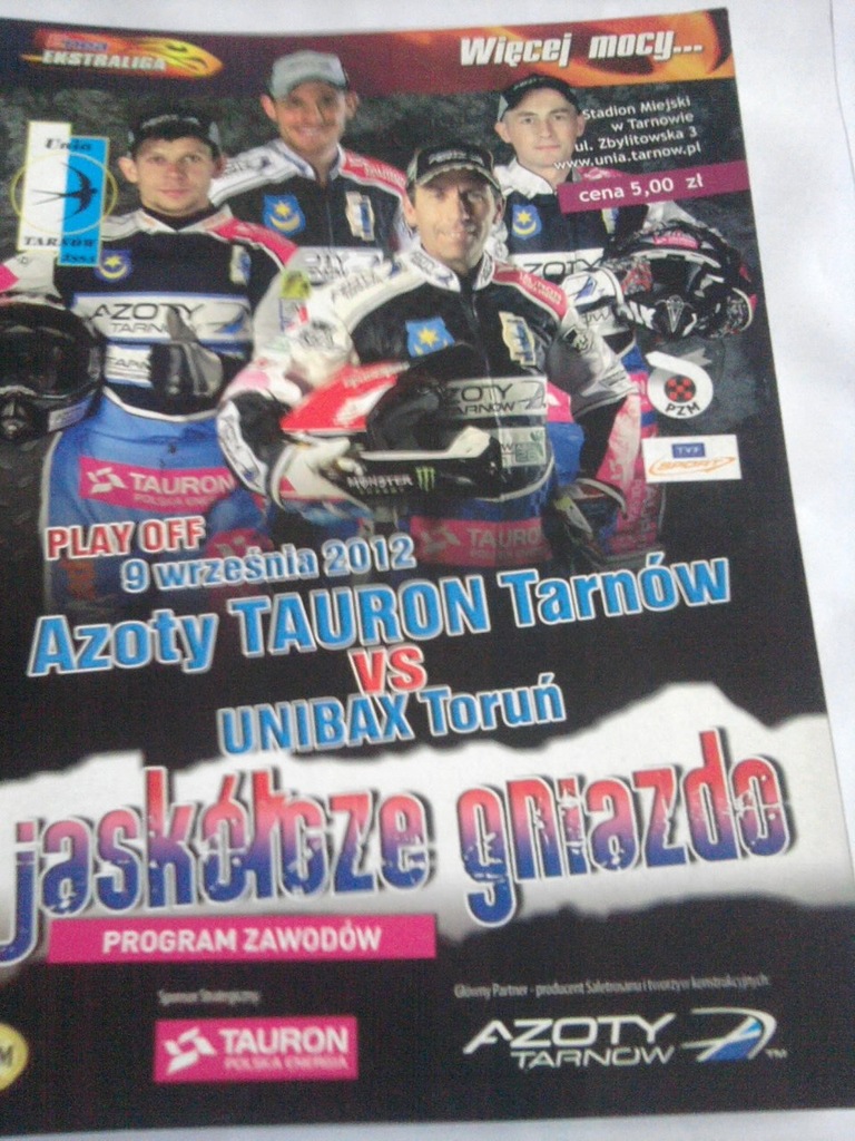 AZOTY TAURON TARNOW-UNIBAX TORUŃ 09.09.2012