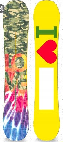 Burton LOVE 155cm + Wiazania snowboard za 1/4cen