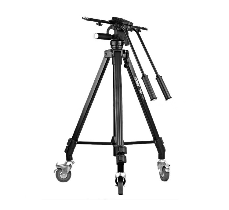STATYW VIDEO VT-7005D na KÓŁKACH z GŁOWICĄ OLEJOWĄ