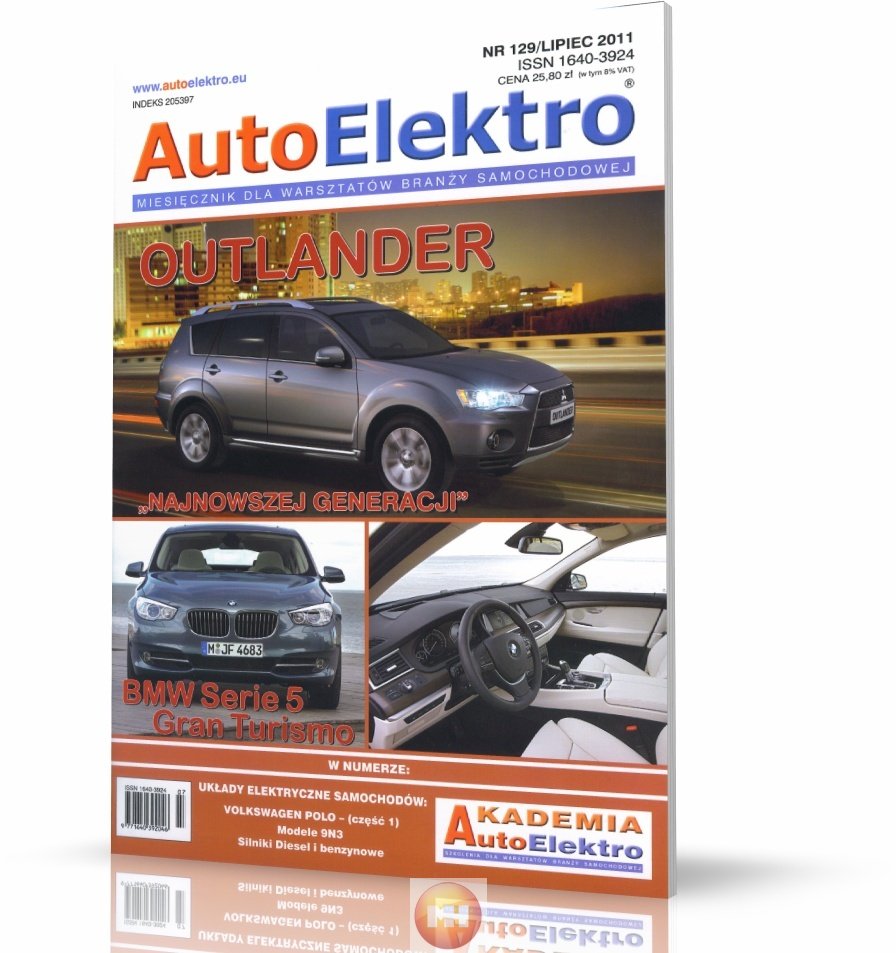 AUTOELEKTRO 129 (schemat elektryczny: VOLKSWAGEN P