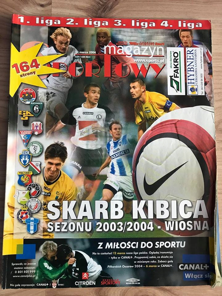 Skarb Kibica Liga Polska 2003 2004 Wiosna 7603451192 Oficjalne Archiwum Allegro