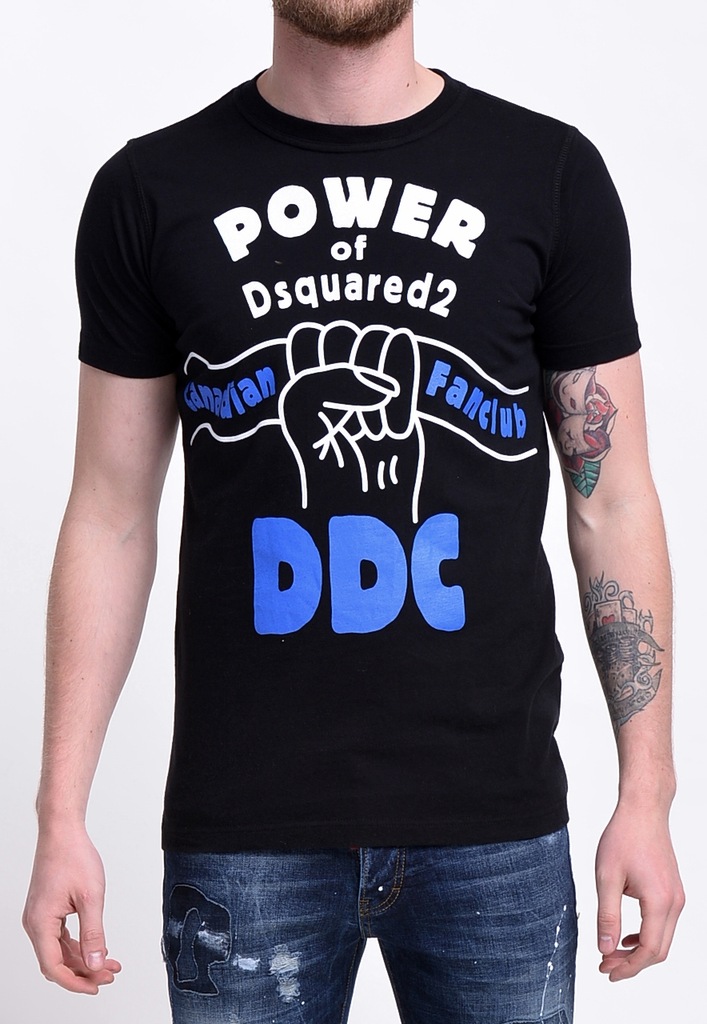 Koszulka T-Shirt Dsquared Caten Power Slim XL