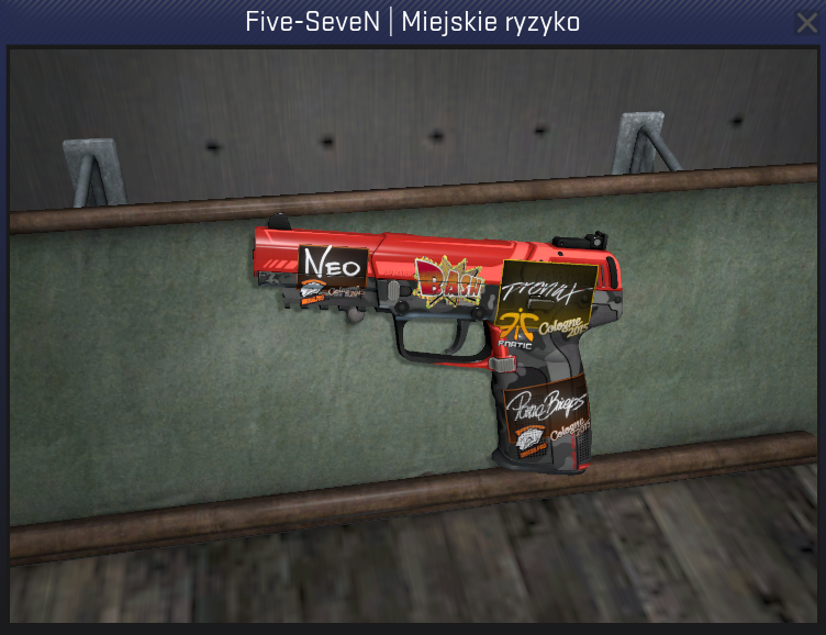 FIVE SEVEN MIEJSKIE RYZYKO NEO PASHA BASH HOLO FN