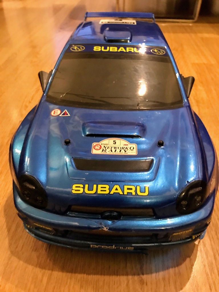 Model Subaru Impreza RC Bycmo 110 Deagostini 7777582942