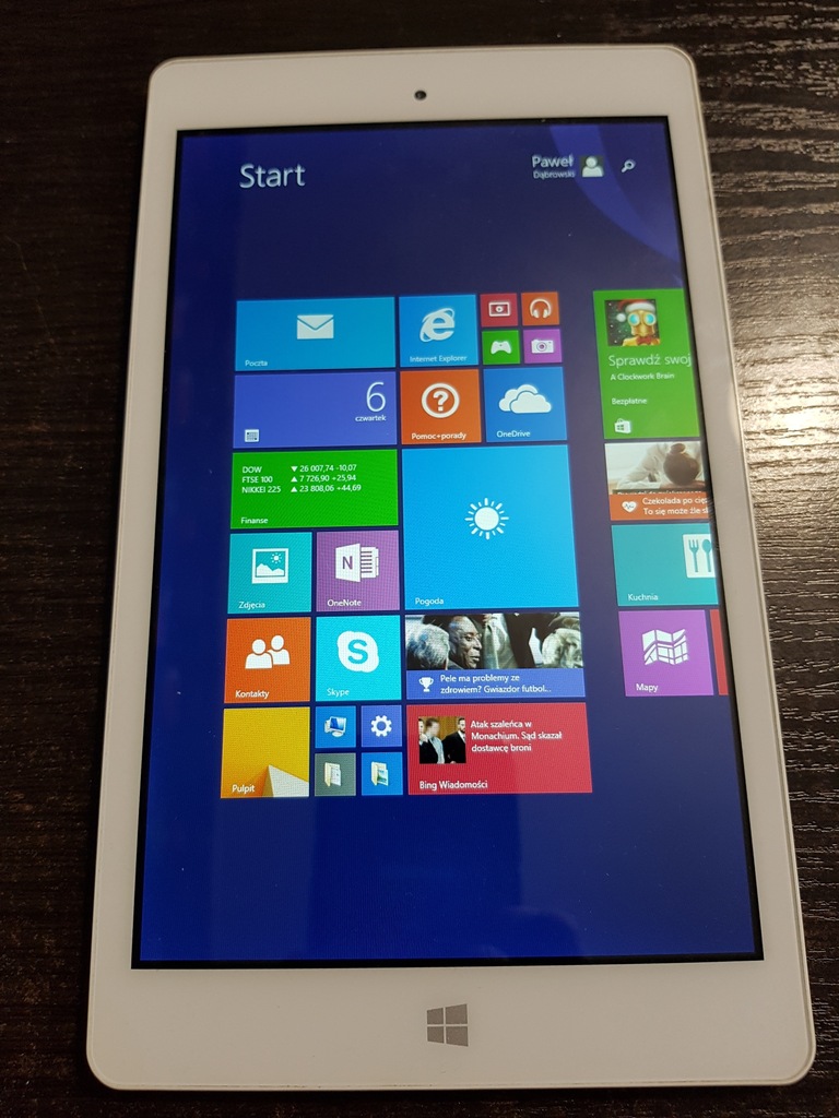 Tablet Kiano Intelect 8 Windows 8 1 7145468827 Oficjalne Archiwum Allegro