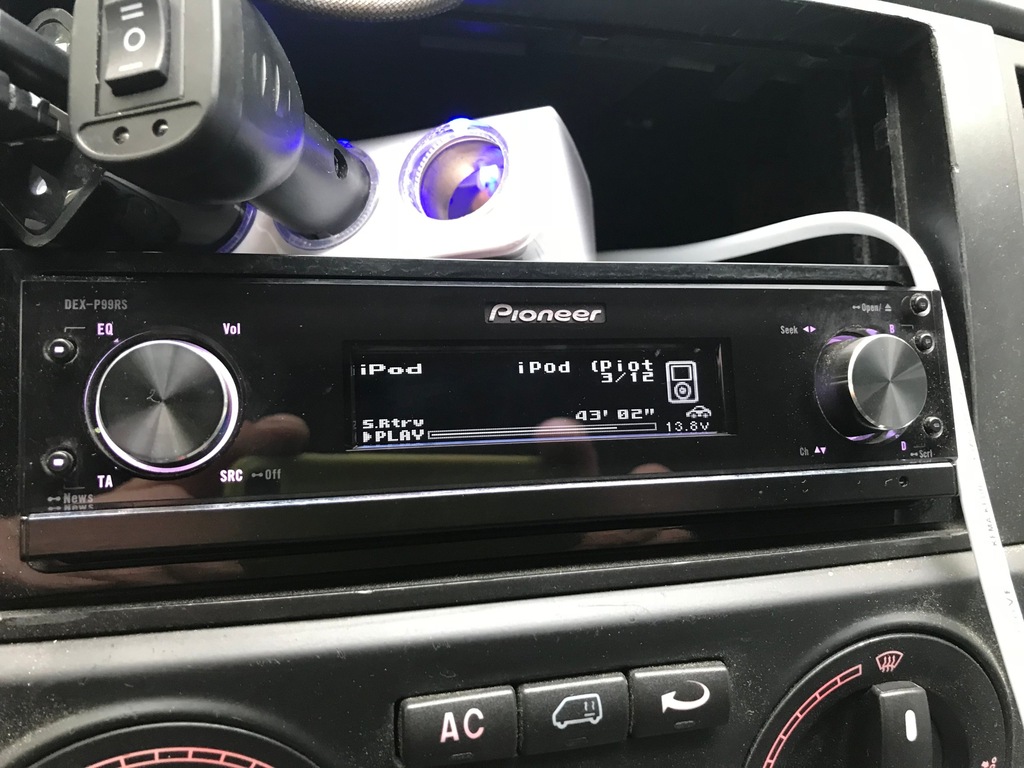 Pioneer Dex-P99 RS Bluetooth CD BTB200 Kmpl Pudło