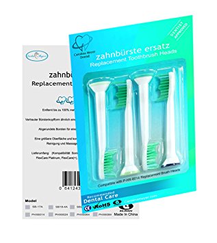 ROHS WYMIENNE KOŃCÓWKI DO SZCZOTECZKI PHILIPS 4SZT
