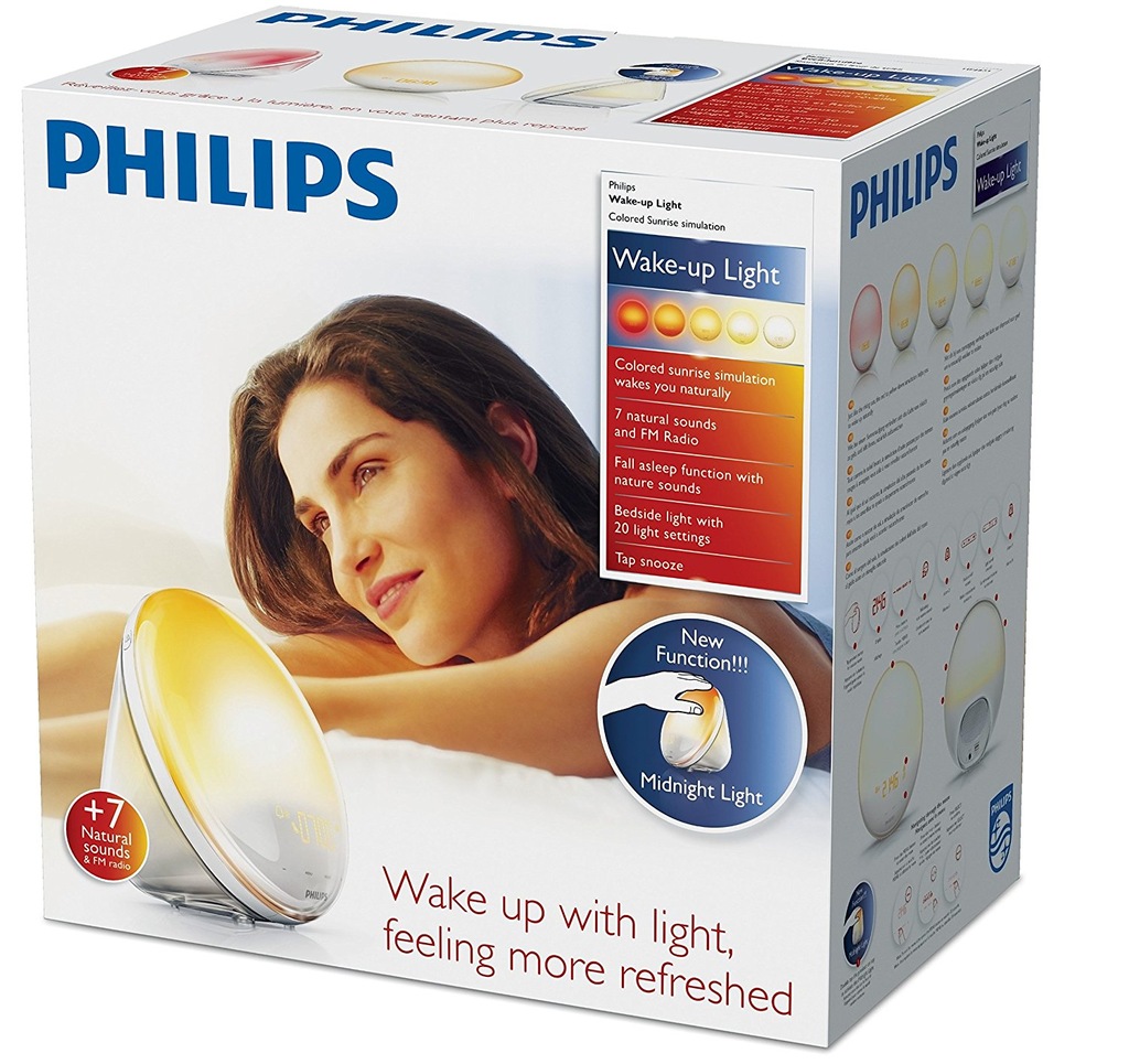 LAMPA Philips HF3531/01 BUDZIK RADIO WAKE UP LIGHT - 7206023463 ...