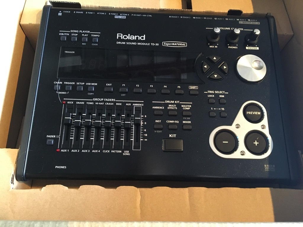 Roland TD30 Moduł Brzmieniowy Perkusyjny VDrums 7276533787