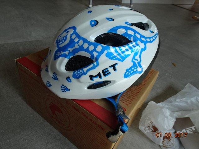 Kask rower MET ELFO Uni DINOZAURY  46-53 + pudełko