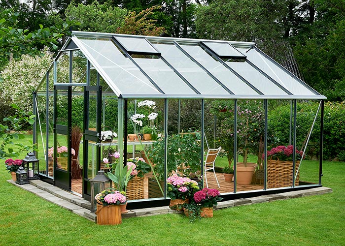 SZKLARNIA JULIANA ORANŻERIA GARDENER 16,2m2 PLEKSA