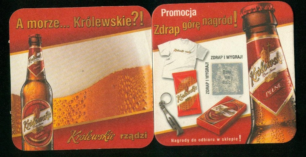 Warszawa zdrapka A morze baw się dalej WARBW-070