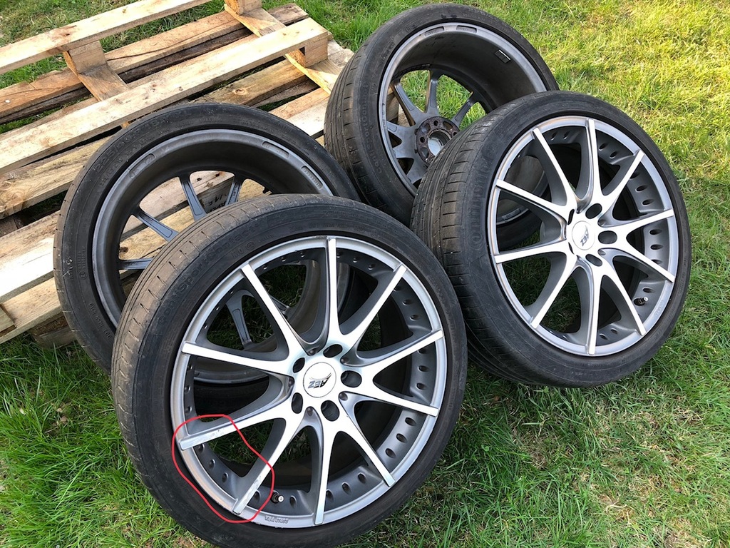AEZ TIDORE DARK + OPONY Continental 18" 5x108